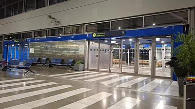 Am Flughafen von Thessaloniki
