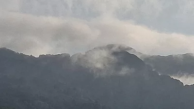 Wolken am Fengari