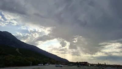 Am Strand bei Therma