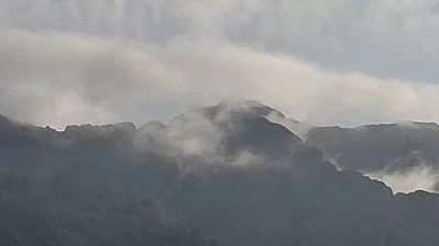 Wolken am Fengari